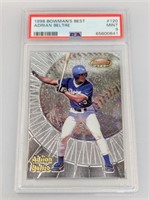 1998 Bowman's Best HOF Adrian Beltre 120 PSA 9