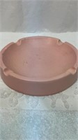 Vtg Shawnee pink ashtray