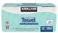 12-Pk Kirkland Signature 2-Ply Paper Towels