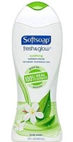 (2) Softsoap Fresh and Glow Body Wash, Green