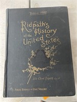Antique Ridpaths history of the United States