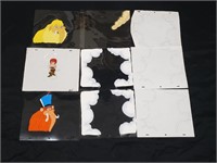 AS IS CRO Original Cel Painting & Sketches