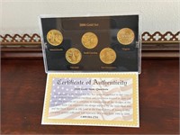 2000 Gold State Quarter Collection - Uncirculated