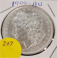 1900 MORGAN SILVER DOLLAR