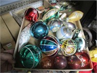 Lot of Antique Blown Glass Ornament  Bulbs