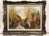 LEONE SWIFT AUTUMN LANE PAINTING