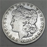 1896-S Morgan Silver Dollar Better Date