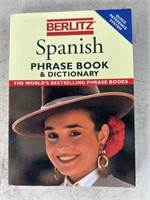 Small Pocket Size Spanish Phrase Book & Dictionary