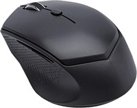 Amazon Basics 6-Button Wireless Mouse  Black