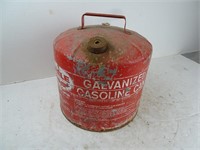 Vintage Eagle Galvanized Gas Can