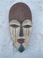 African Wood Carved Tribal Mask