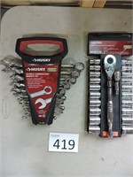 Husky 10 Piece Combo Wrench Set