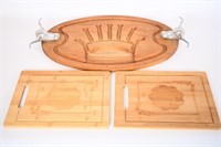 Longhorn Wood Tray, Mothers Day Cutting Boards