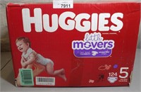 Huggies Little Movers 124 Count