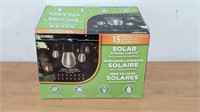 Sunforce Solar String Lights with Remote