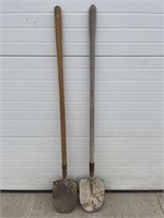 2 shovels