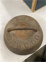 Vintage circular weight