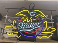 Miller lite Neon light