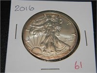 2016 Am. Silver Eagle $1 UNC.