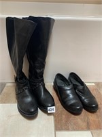 ARIAT BOOTS LOOK NEW SZ. 8 AND SLIP ON SHOES SZ.