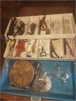 (2) Tackle Boxes w/Assorted Tackle