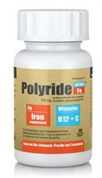 Sealed- Polyride Ultra Fe, 30 capsules