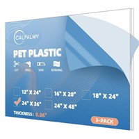 24x36 PET Sheets  0.06 Thick  3-Pack