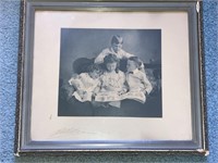 Antique photo family of children Johnstown