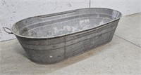 Galvanized wash tub 42"24"11"