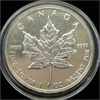 1997 CANADA $5 SILVER COIN MAPLE LEAF