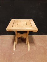 Wooden Plant Stand 21"x21"x23" tall