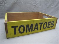 Primitive Vintage Wooden Tomatoes Crate