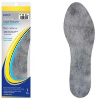 (3) 2-Pc Bodico Men's Foam Insoles, Size 11-12