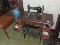 Minnesota Big A 1909-1912 Treadle sewing machine