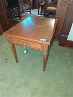 Antique end table