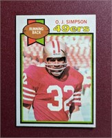 1979 Topps OJ Simpson HOFer Card #170