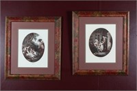 Four Framed Reproduction Prints