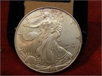 1-ounce silver .999 eagle round. 1996