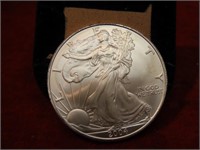 1-ounce silver .999 eagle round. 2004