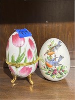 2 Decorative Eggs