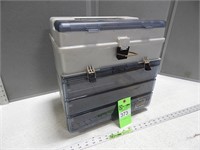 Large Plano tackle box w/some contents