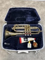 Conn Trumpet with case, doesn’t have a mouth
