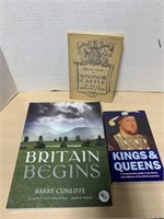 2 Books - Britain Begins And Kings & Queen’s And
