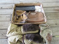 Helmet Cover, Mittens, Handgun Case, Shooting Bag