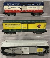 American Flyer 981, 982 & 989 Freight Cars