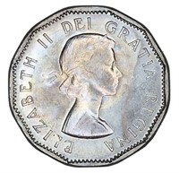1957 Canada 5 Cent Coin
