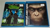 2 Movies on Blu-Ray DVDs