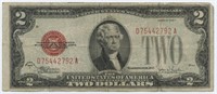 1928-F $2 Red Seal Legal Tender U.S. Note