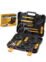9-Piece Oil Filter Wrench Set, Sturdy Stainless