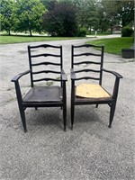 Antique Ladderback Chairs